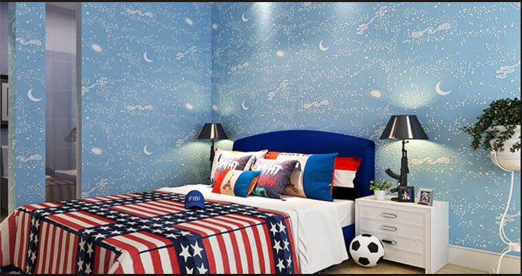 Desain Motif  Wallpaper  Kamar  Tidur  Anak Terbaik 2021