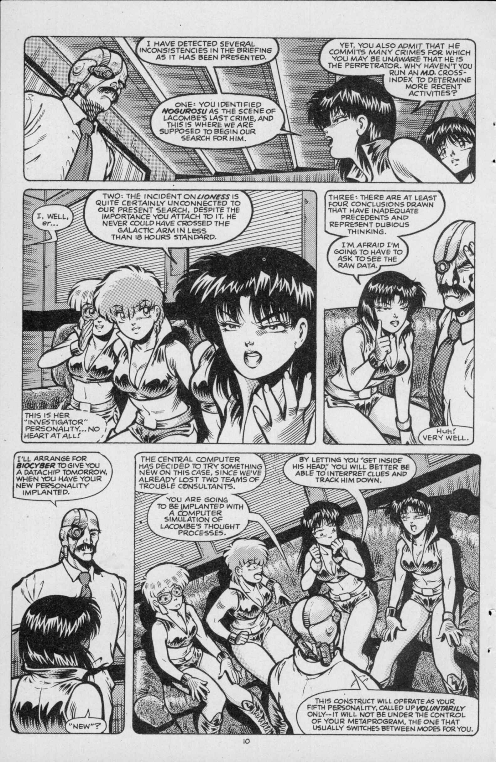 Dirty Pair II Issue #2 #2 - English 12