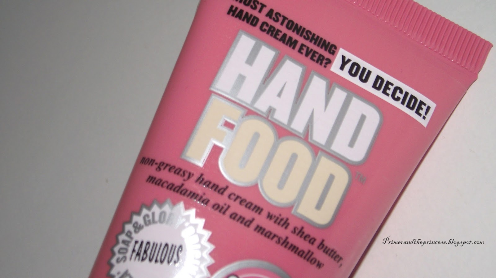 Beauty Reviews And How To's Soap And Glory Hand Food Hand Cream Review