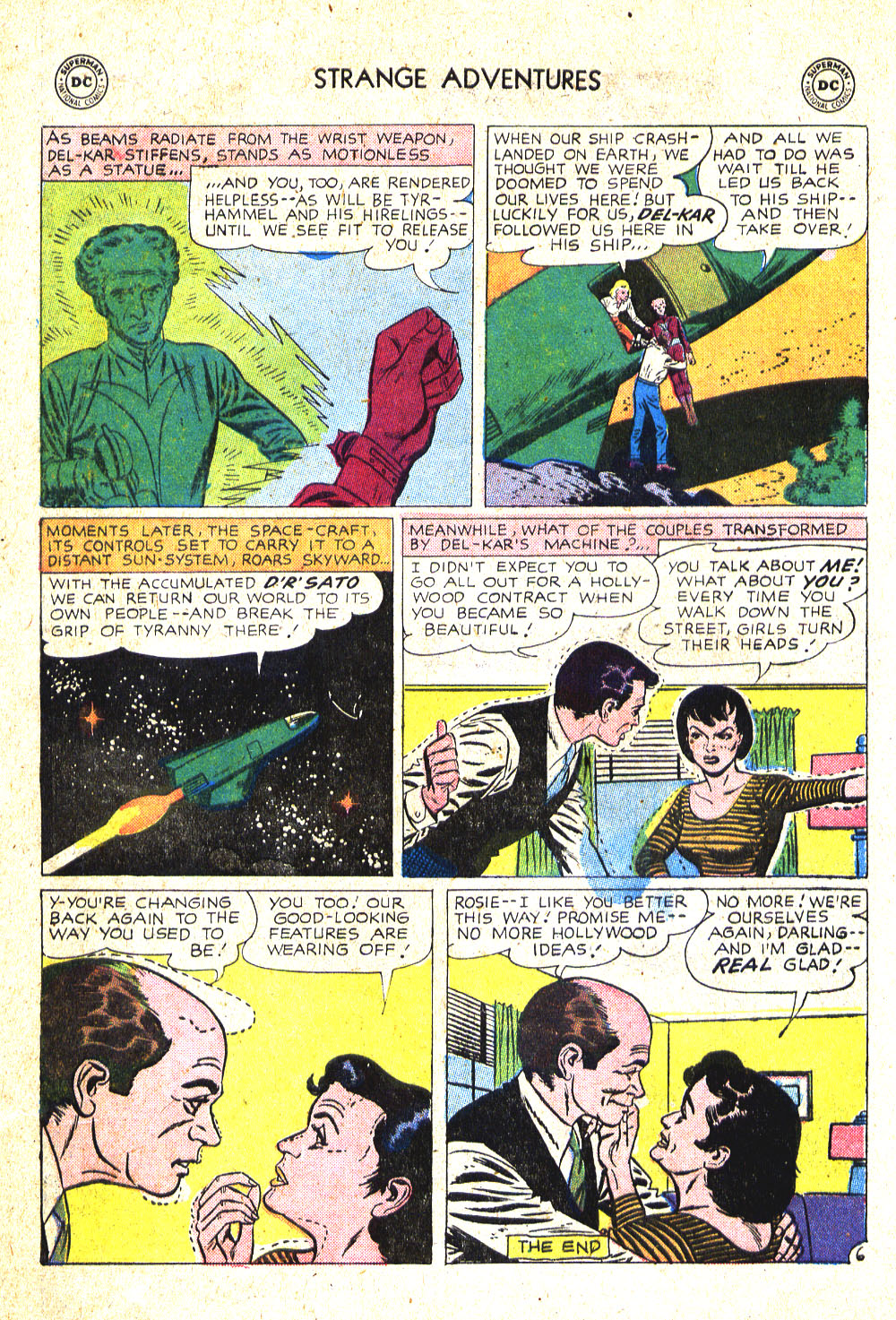 Read online Strange Adventures (1950) comic -  Issue #87 - 8