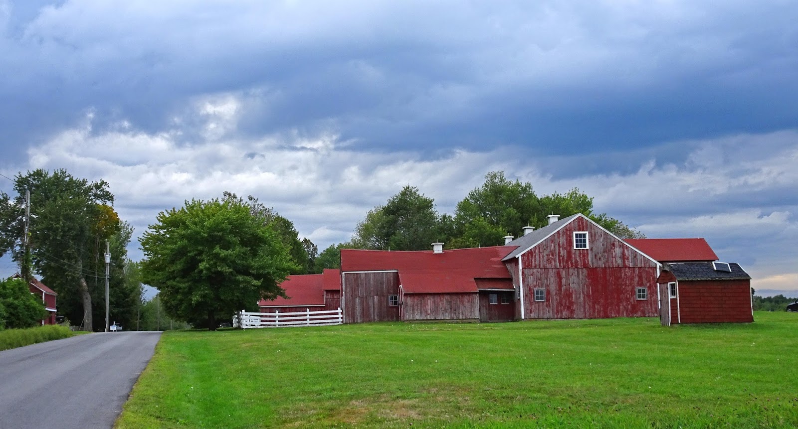 Joe's Retirement Blog A Red Barn, Washington Depot, Connecticut, USA