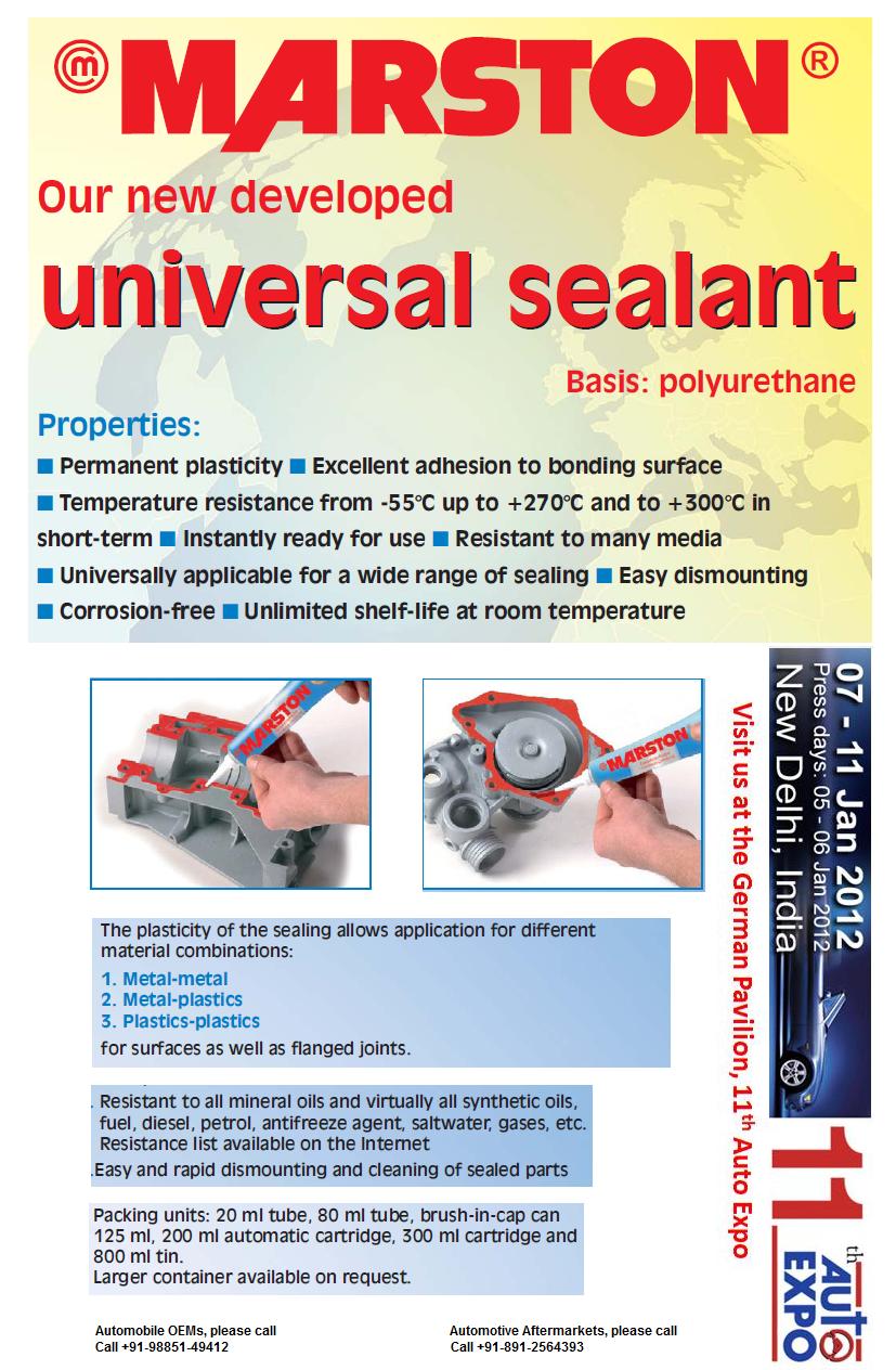 Sealing Compounds from Project Sales Corp Marston Universal Sealant