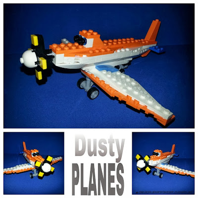 LEGO Creations inspired by movies, PLANES LEGO Creation, Dusty