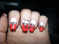 barbed hearts nail last wire vday mama