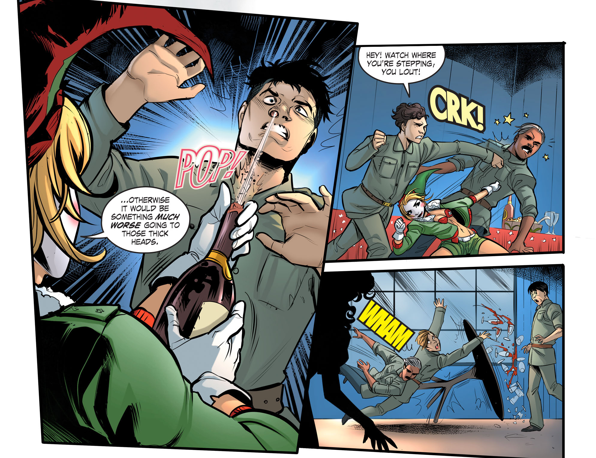 Read online DC Comics: Bombshells comic -  Issue #11 - 17