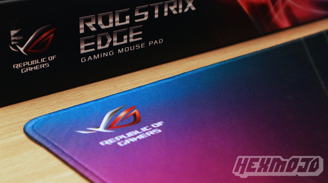 ASUS ROG Strix Edge Vertical Gaming Mouse Pad Review | HEXMOJO