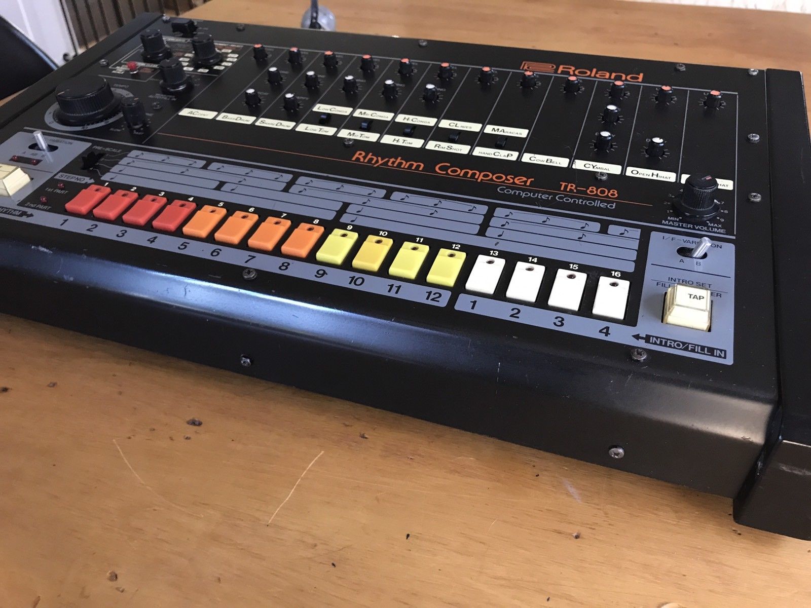 MATRIXSYNTH ROLAND TR808 Drum Machine w/ MIDI