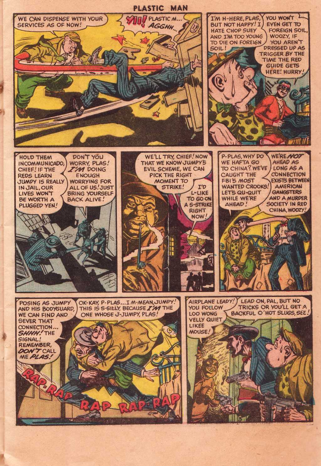 Read online Plastic Man (1943) comic -  Issue #41 - 6