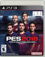 Pro Evolution Soccer 2018 Game Cover PS3