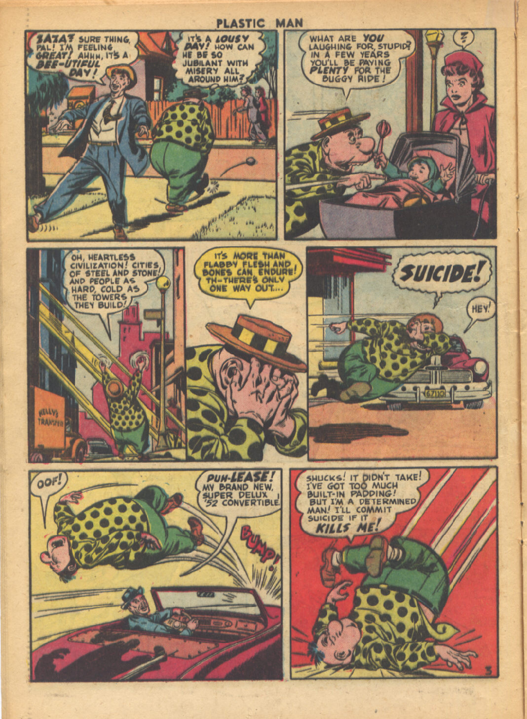 Read online Plastic Man (1943) comic -  Issue #38 - 16