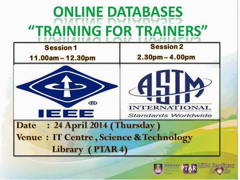 BPR Blog: Online Database - Training for Trainers : IEEE & ASTM