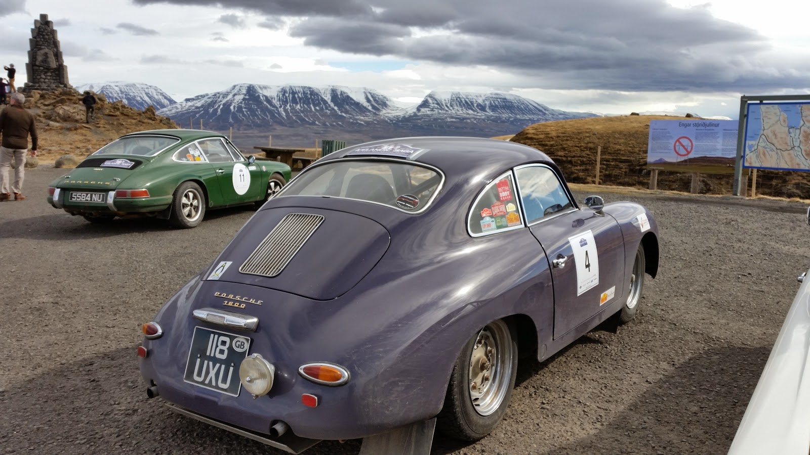 1958 Porsche 356A  in Iceland