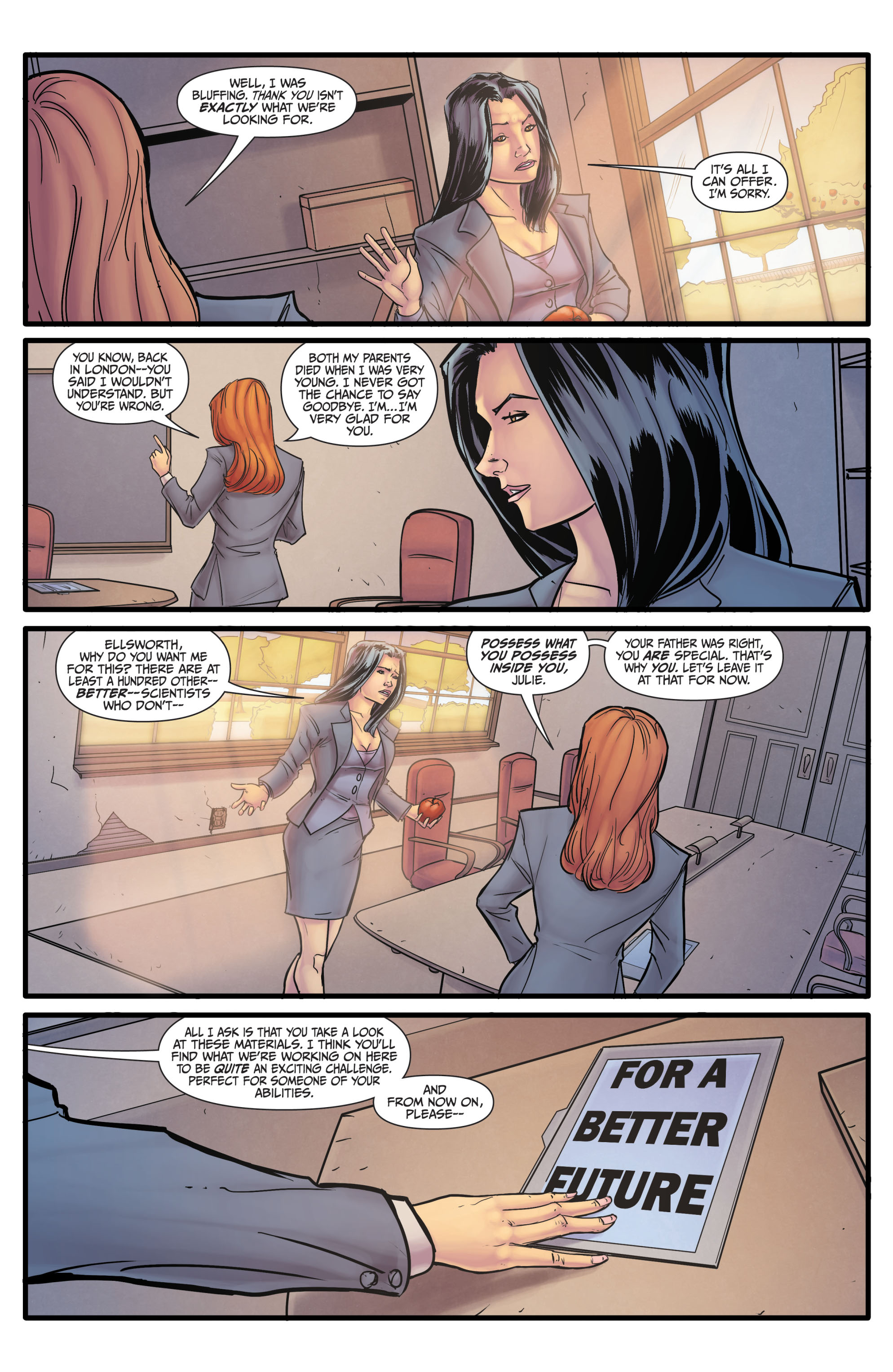 Read online Morning Glories comic -  Issue #6 - 25