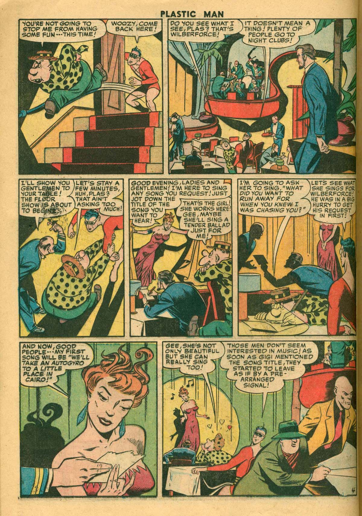 Read online Plastic Man (1943) comic -  Issue #27 - 18
