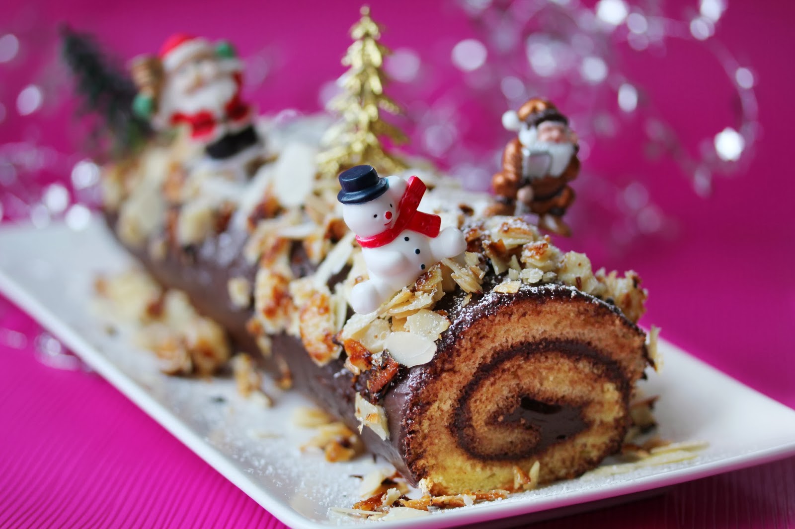 Se régaler avec thermomix Buche de noel