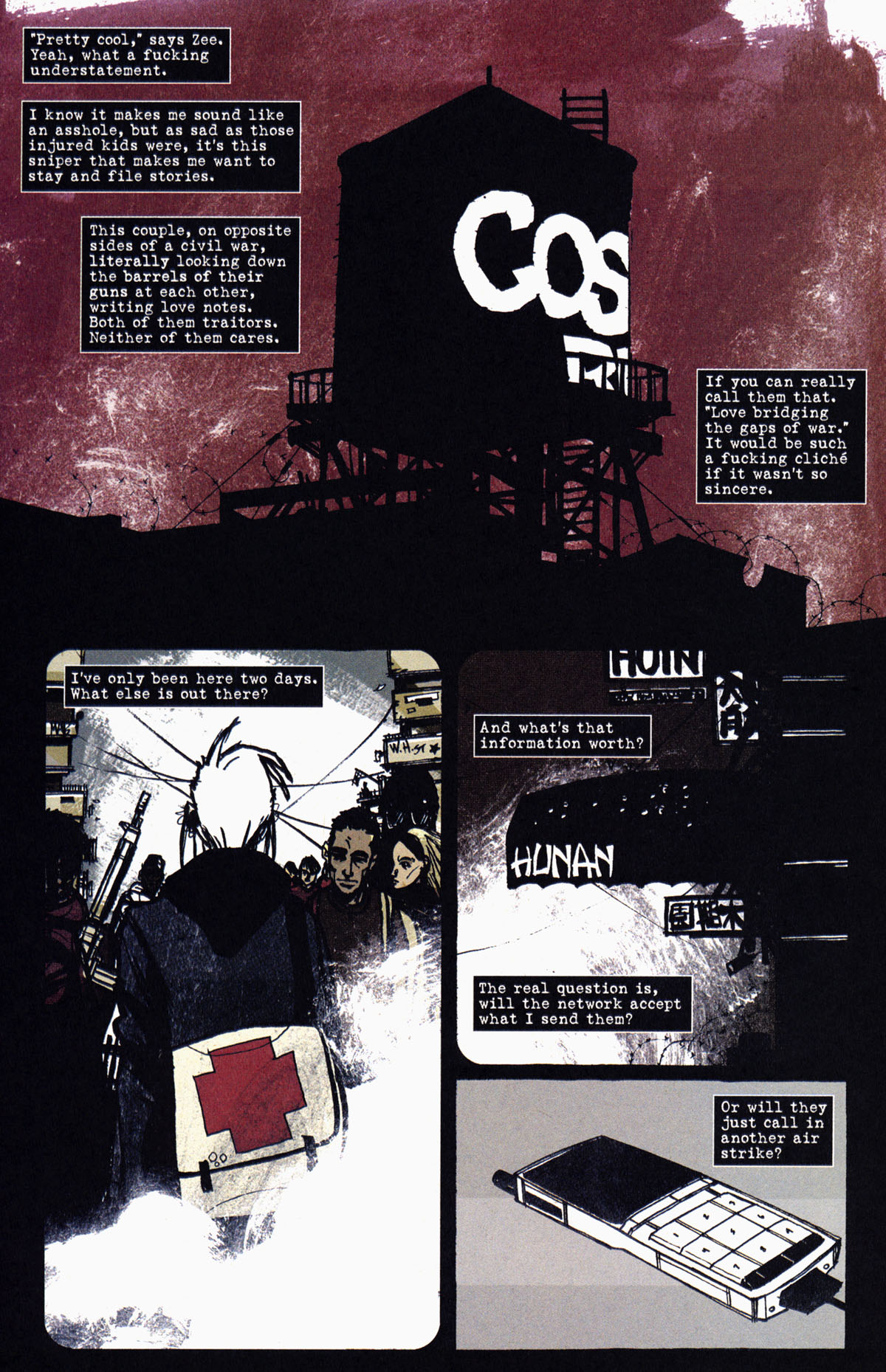 Read online DMZ (2006) comic -  Issue #2 - 17