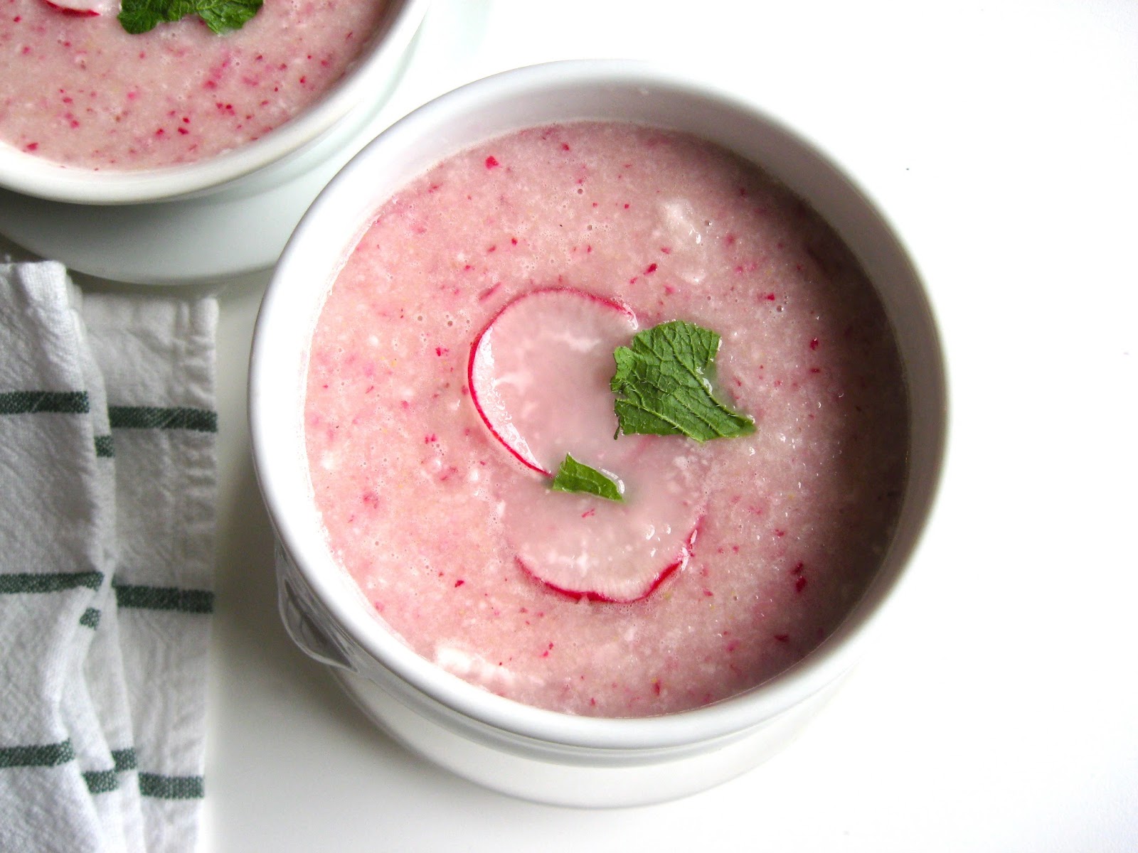 she's in the kitchen chilled radish soup