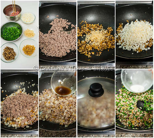 How To Make Teochew Dumpling Filling