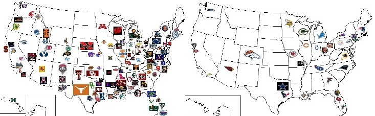 Football map