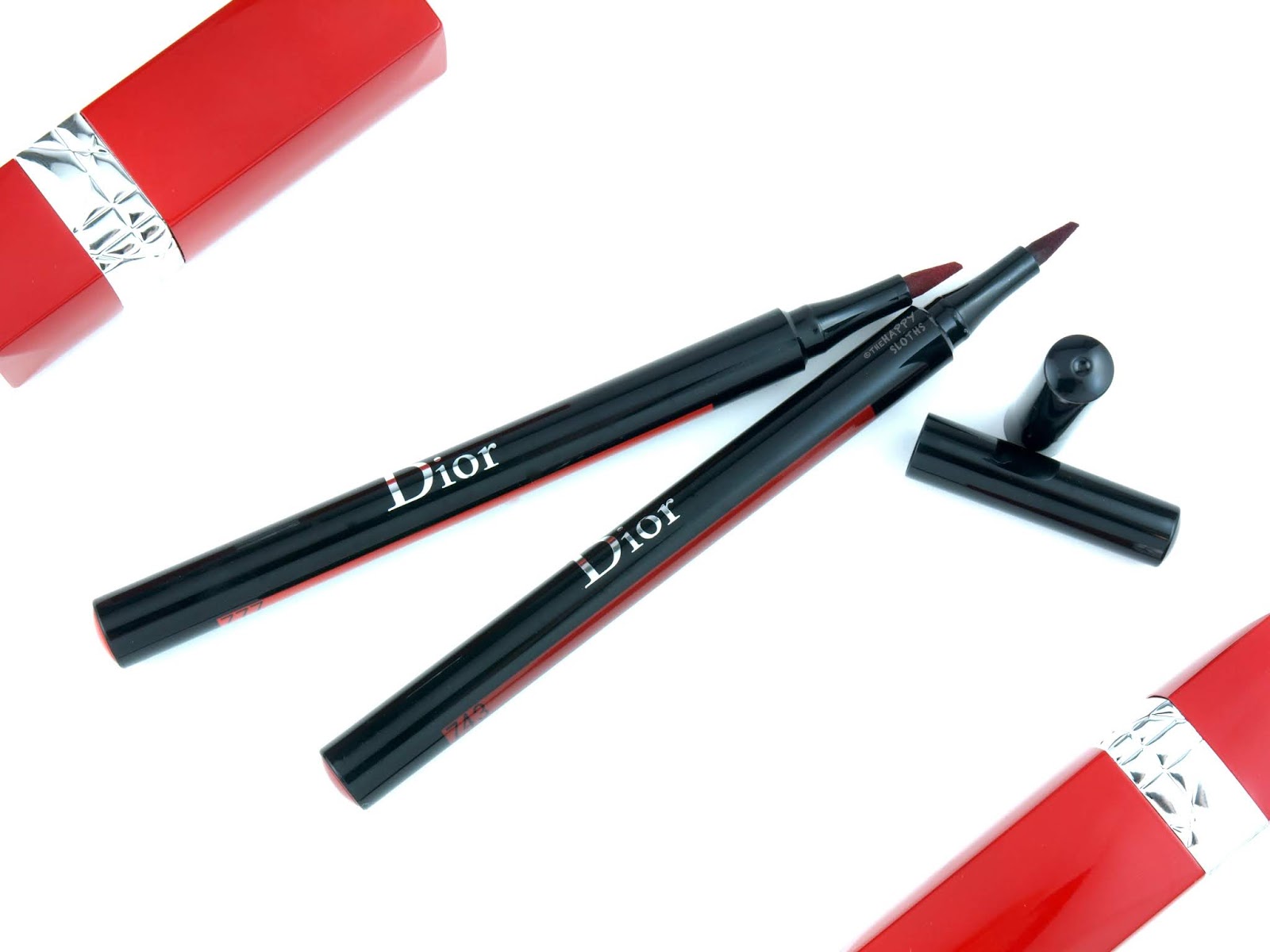Dior Rouge Dior Ultra Rouge Lipstick & Ink Lip Liner Review and