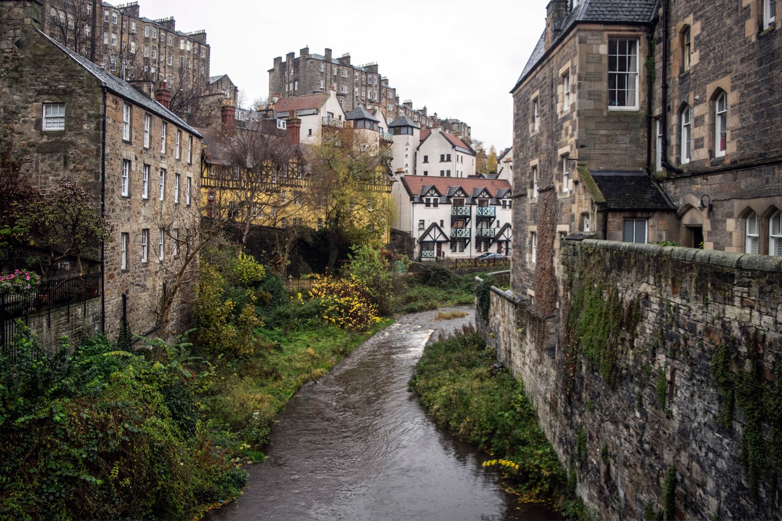 Wwa Jeziorki Edinburgh walking the Water of Leith