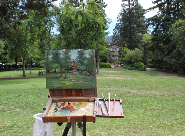 East Bay Landscape Painters Live Oak Park, Berkeley