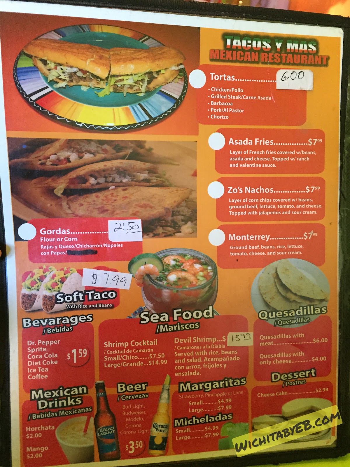 Taco Y Mas Review “Or Should It Be No Mas?” Wichita By E.B.