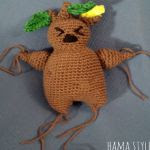 PATRON GRATIS MANDRAGORA HARRY POTTER AMIGURUMI