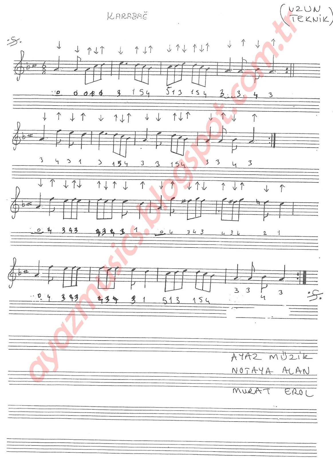 Müzik Şarkı sözleri oku dinle KARABAĞ UZUN SAP