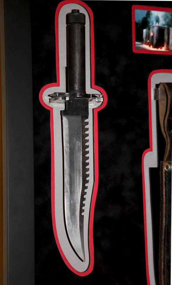 Witness The Jason Lives Screen Used Metal Hero Knife And Sheath