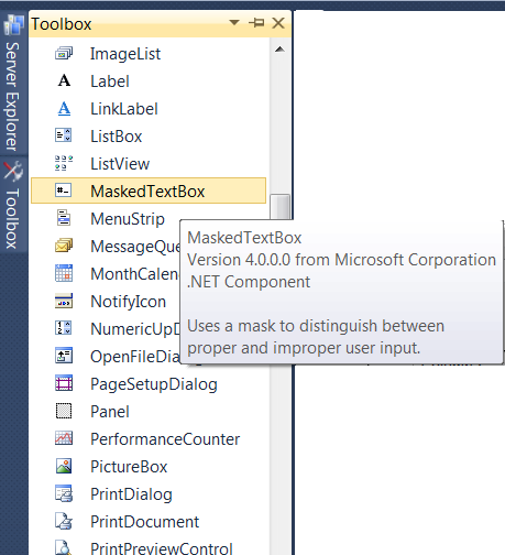 Wpf Textbox Format Mask _ Masked Input – BNVB