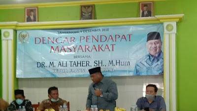 Anggota DPR RI Ali Taher Sambangi Kampung Melayu Barat Di Apresiasi Warga 