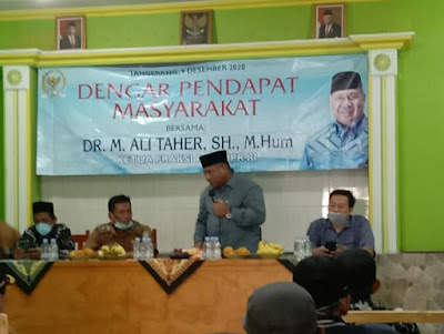 Anggota DPR RI Ali Taher Sambangi Kampung Melayu Barat Di Apresiasi Warga