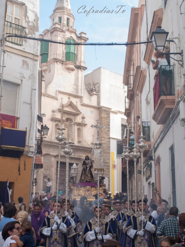 Fotos traslado a Catedral del Nazareno de Santa María por los 400 años de la Hermandad. Cádiz 08 de Octubre del 2016