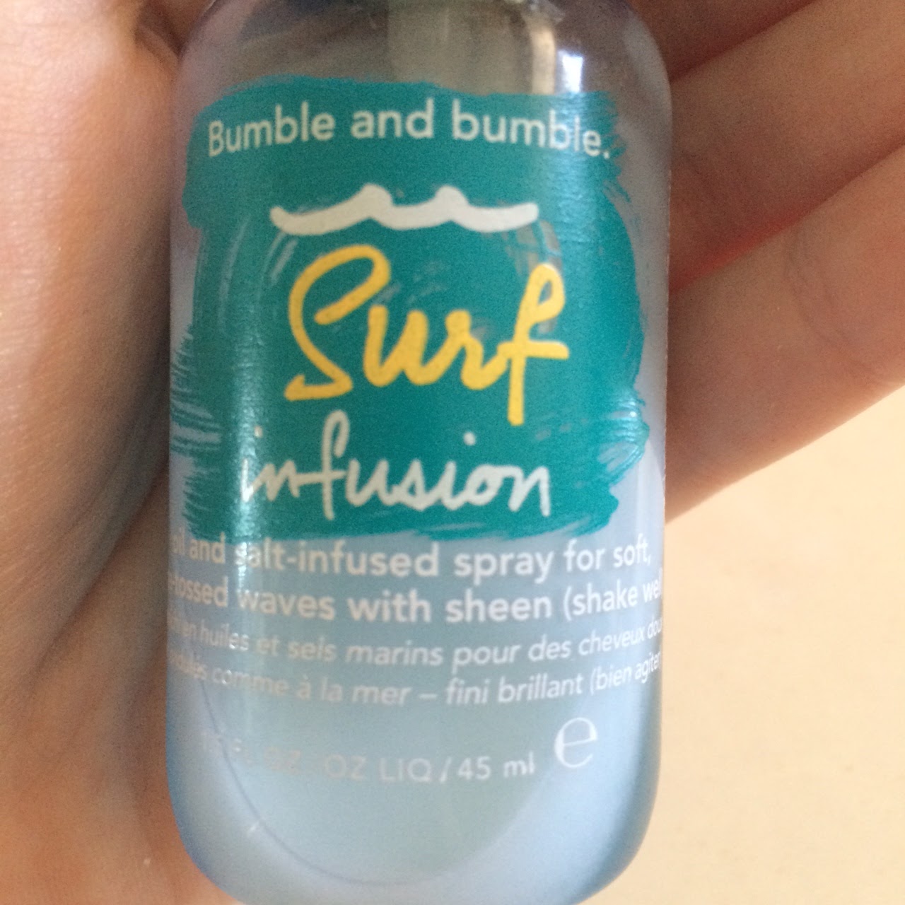 Alexa Please! Review Bumble and Bumble Surf Infusion Sea Salt Spray