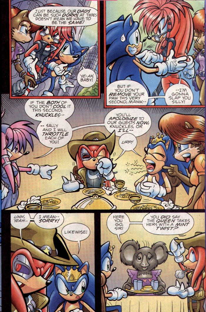 Read online Sonic The Hedgehog comic -  Issue #138 - 25