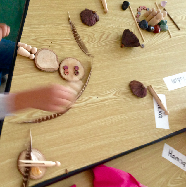 exploring with loose parts
