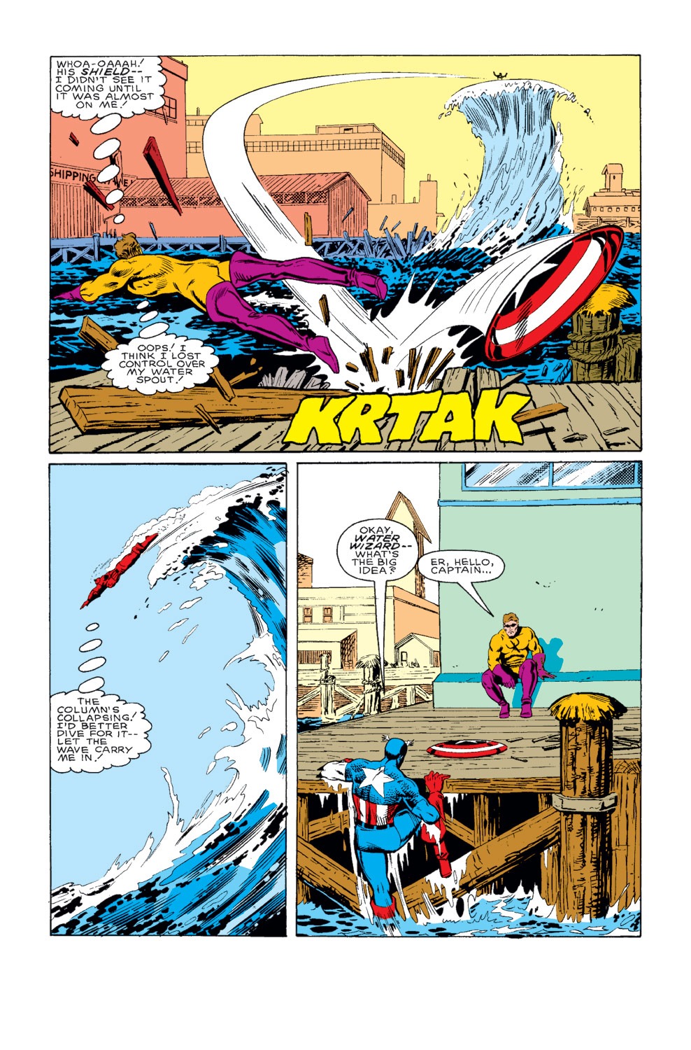 Read online Captain America (1968) comic - Issue #320 - 4