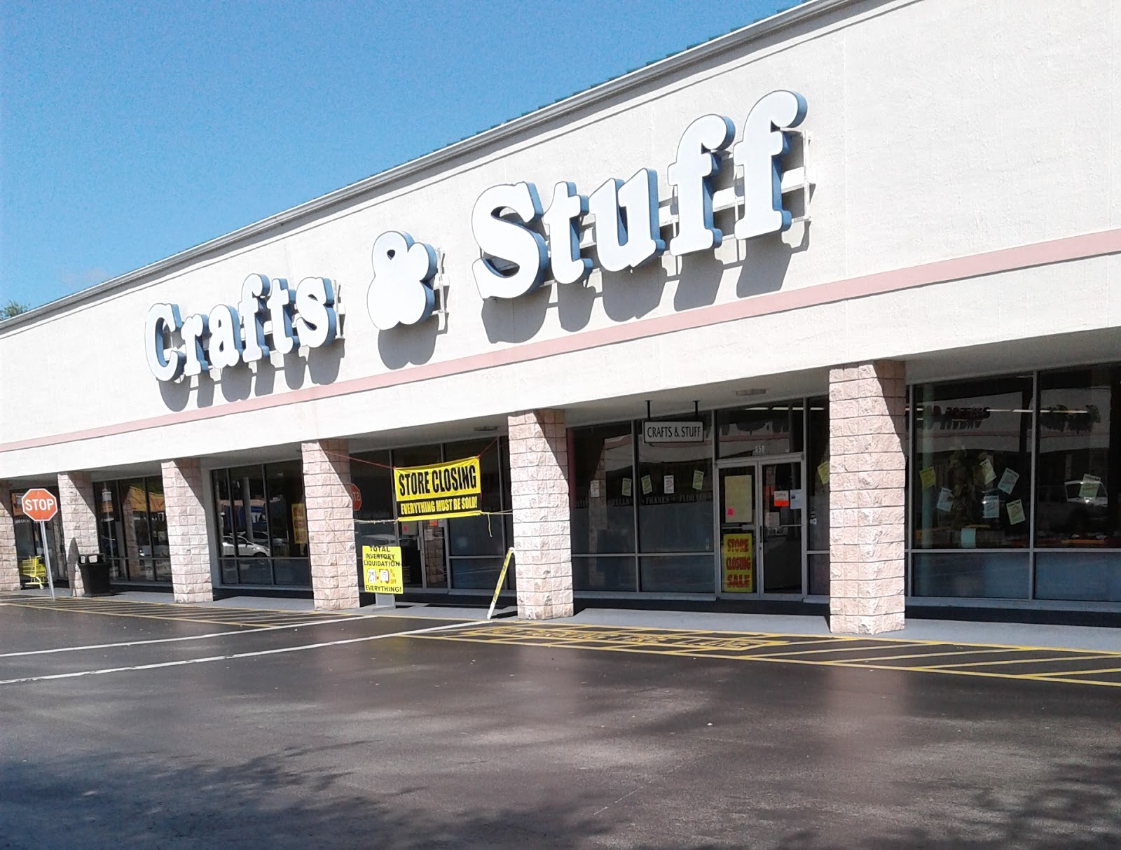 My Florida Retail Blog Crafts & Stuff A Liquidation and a Lost History