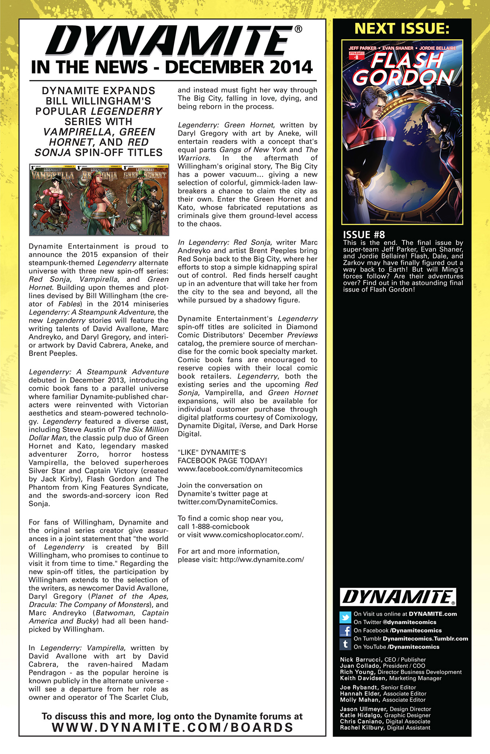 Read online Flash Gordon (2014) comic -  Issue #7 - 18