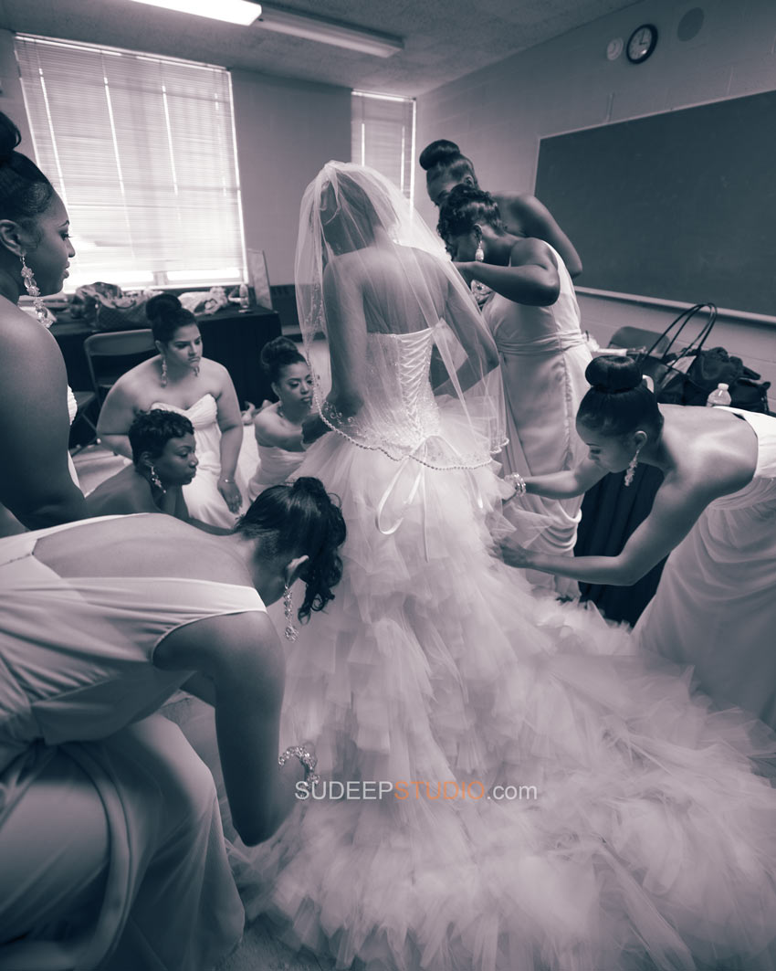 Detroit Wayne State University Wedding Photography - Sudeep Studio.com