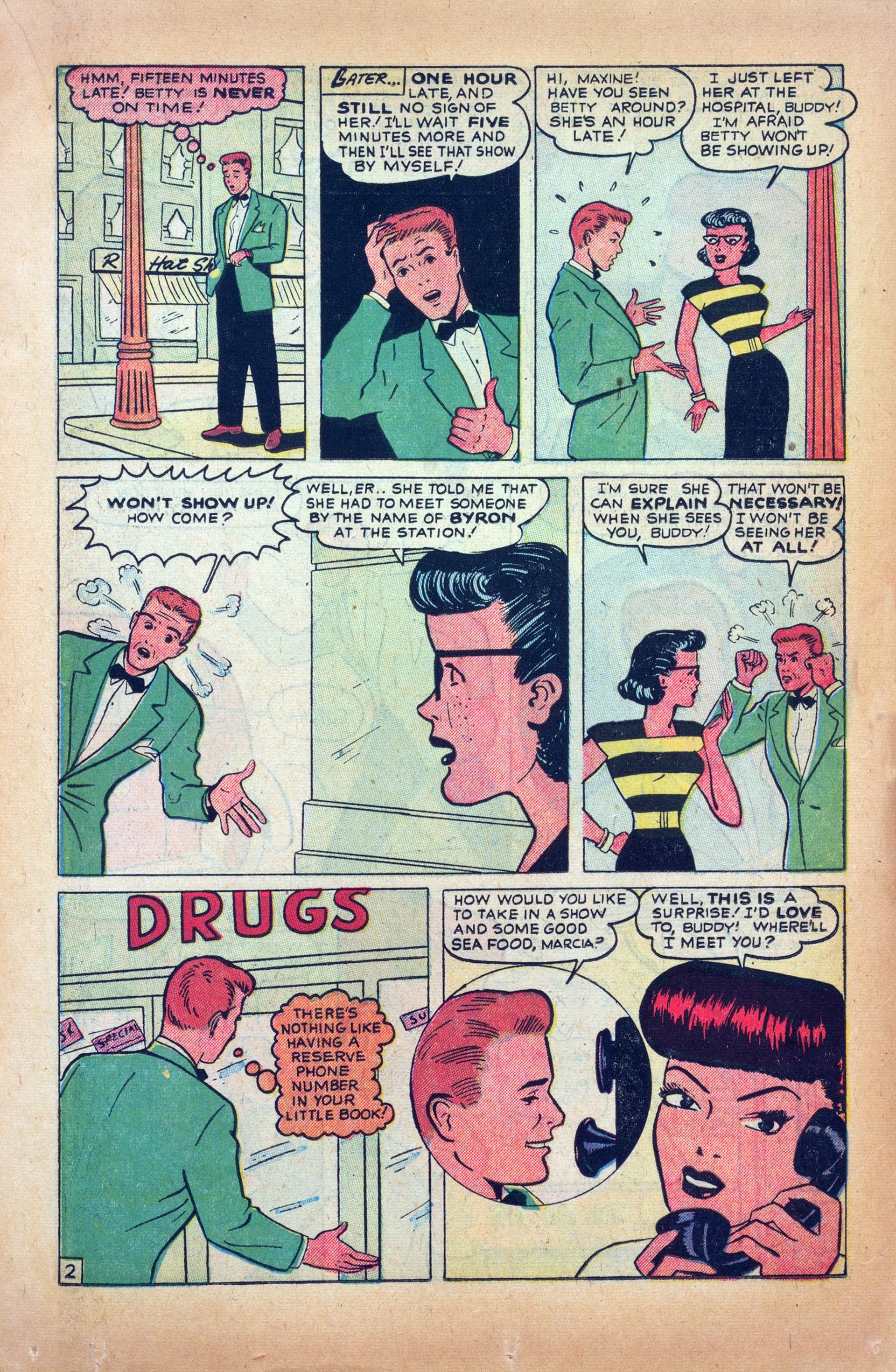Read online Hedy Of Hollywood Comics comic -  Issue #38 - 21