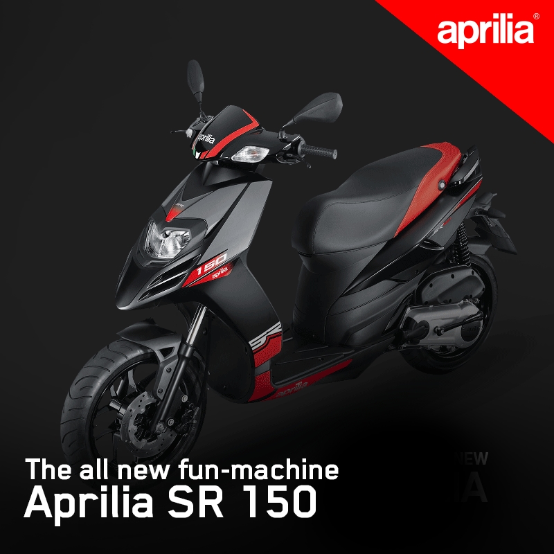 aprilia sr 150 price 2020