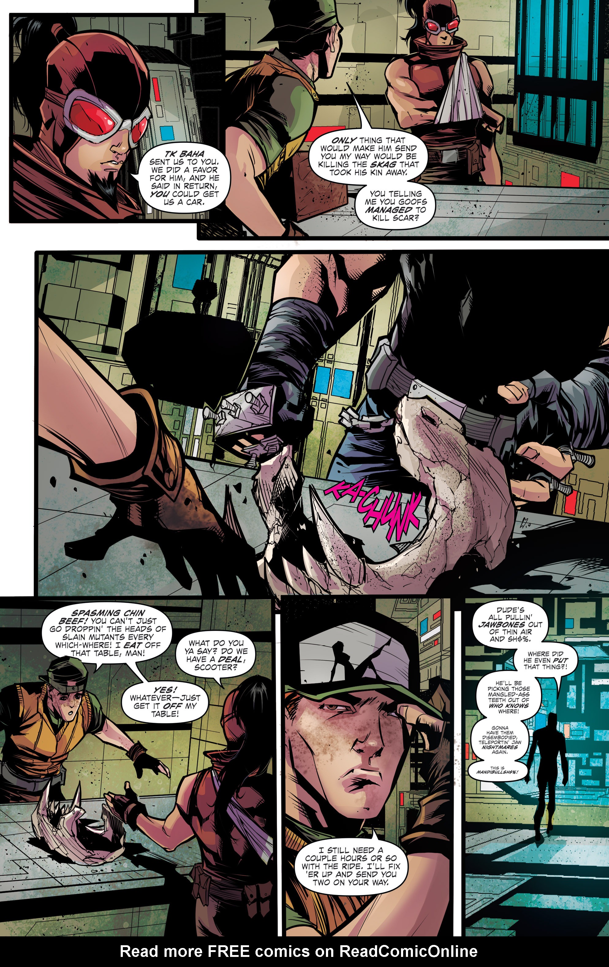 Read online Borderlands: The Fall of Fyrestone comic -  Issue #3 - 6
