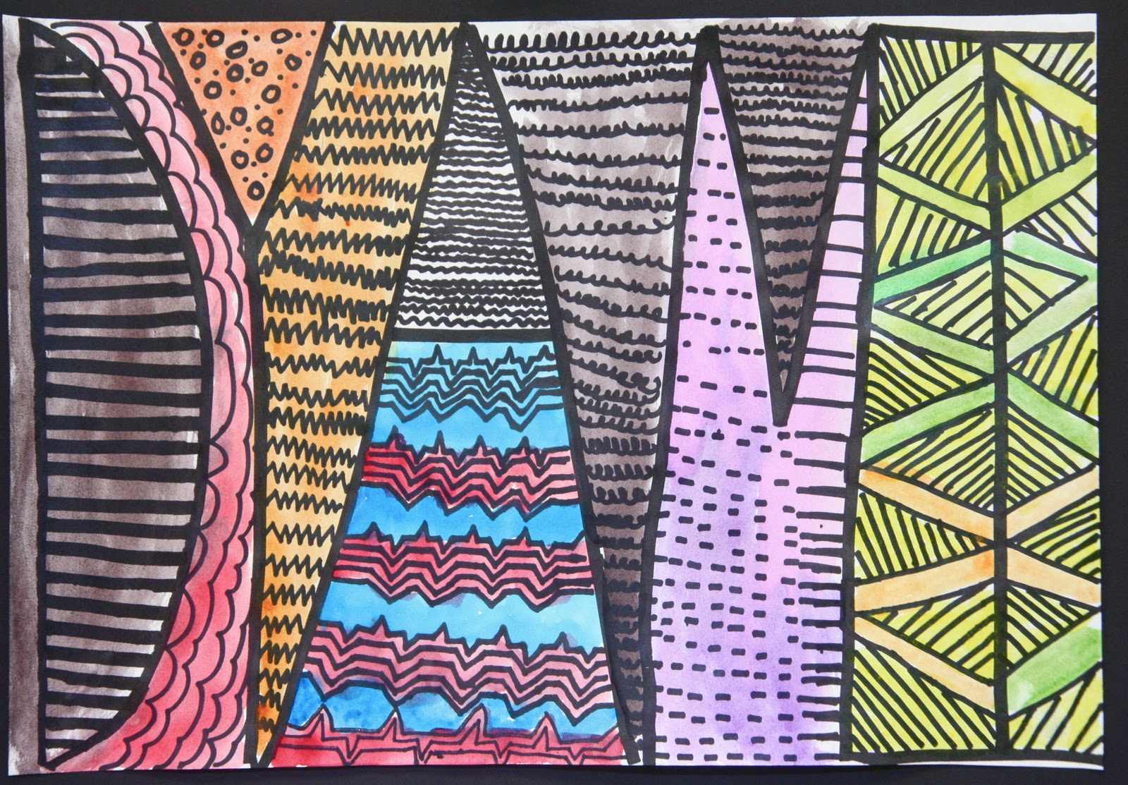 Splish Splash Splatter Abstract Name Designs Finished!