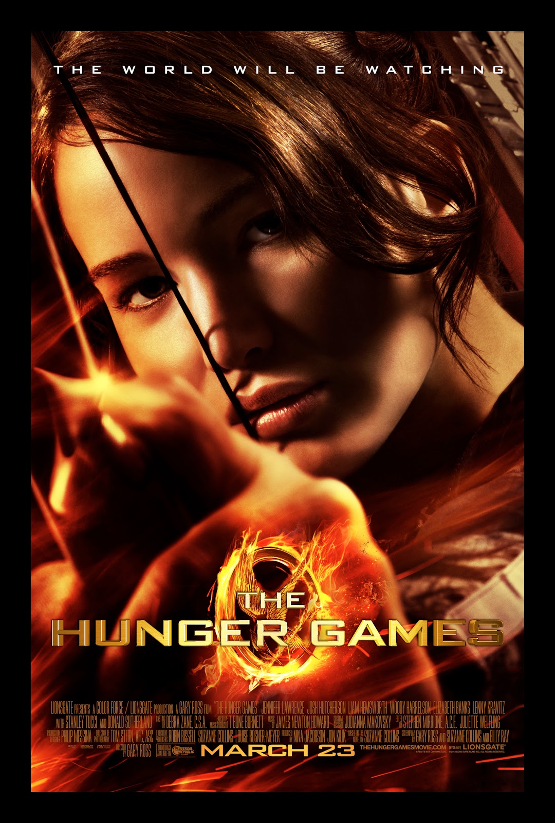 Mendelson's Memos The Hunger Games gets a (seemingly) final theatrical onesheet.