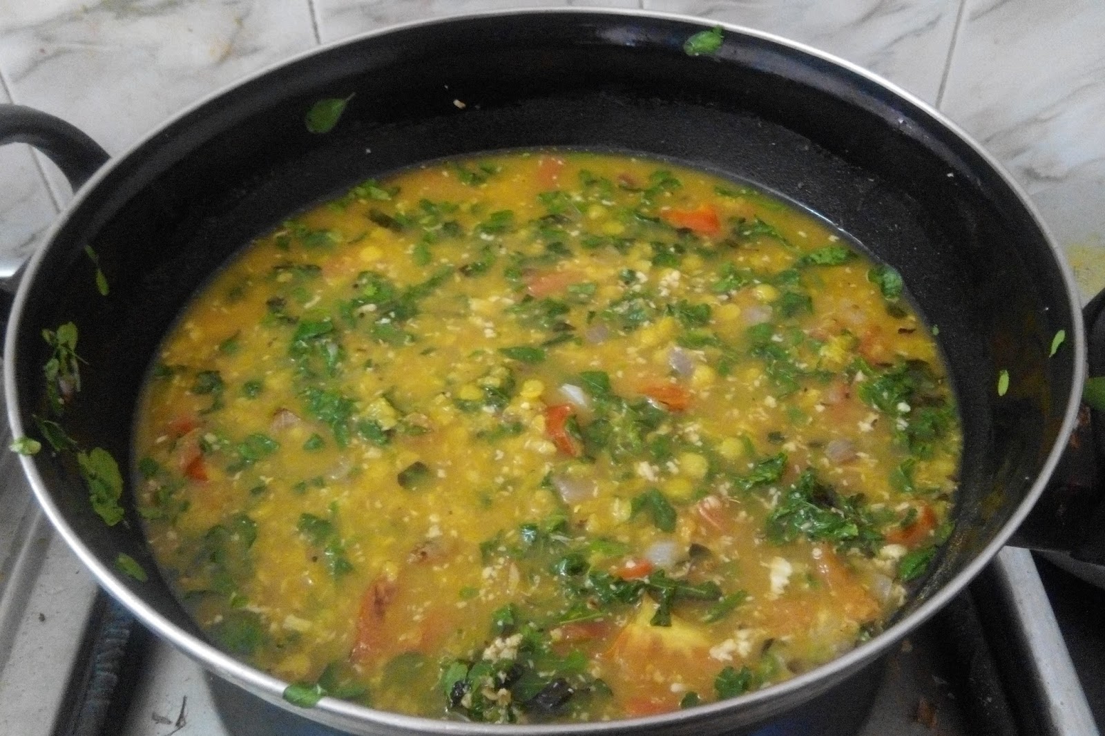 QUICK SAMBAR / DRUMSTICK LEAVES SAMBAR