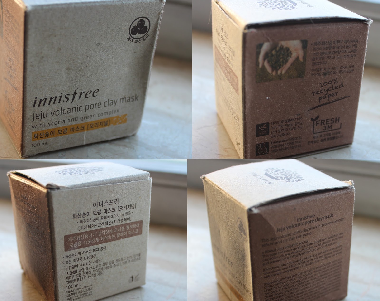 Sleepy Panda [Review] Innisfree Jeju Volcanic Clay Pore Clay Mask