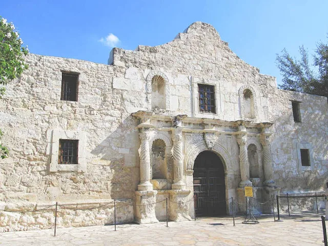 Façade of the Alamo Missions
