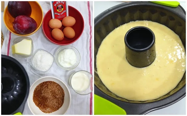 Bundt Cake de mango y coco